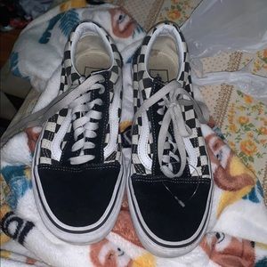 Checkered vans